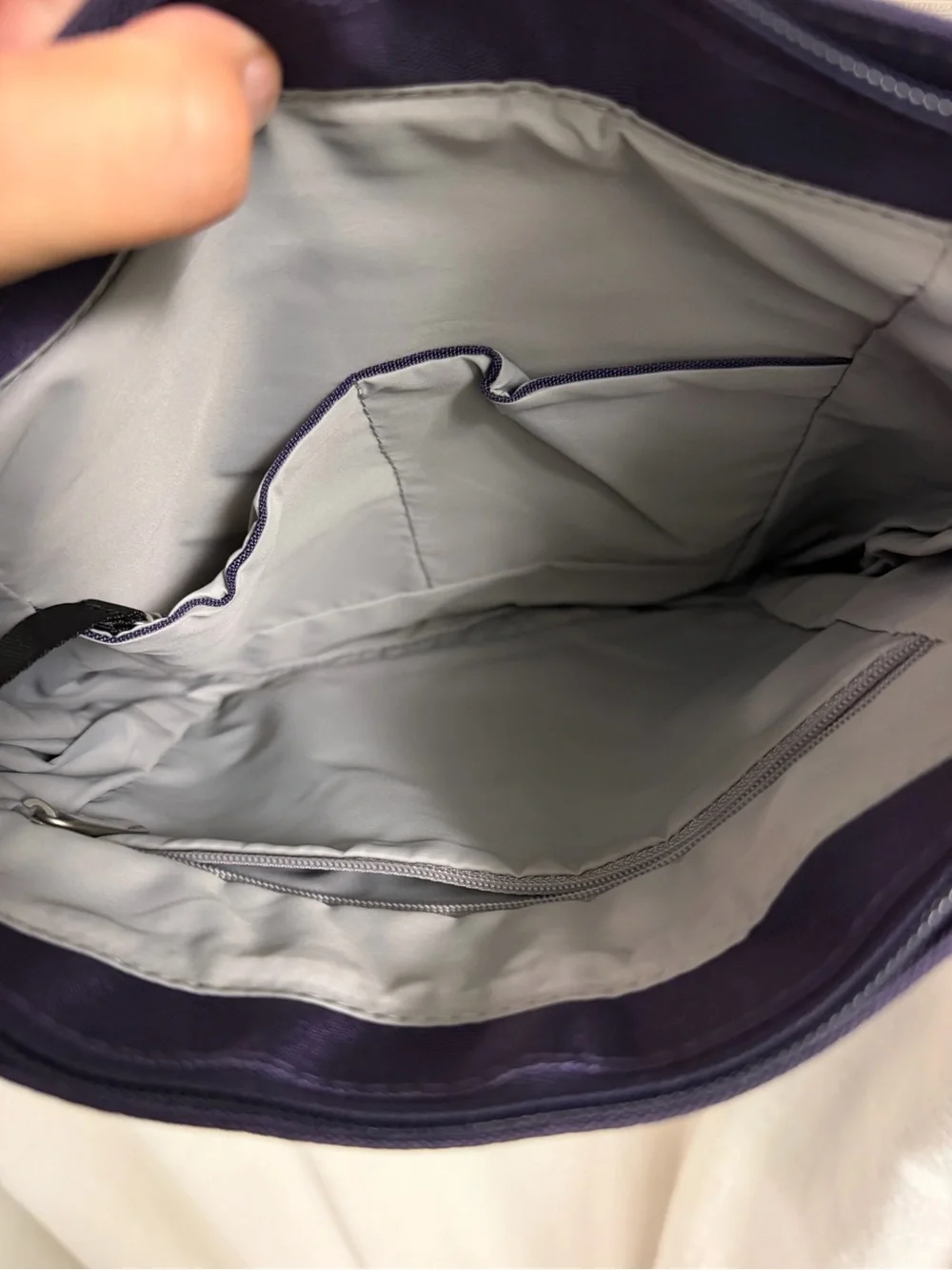 Travelon Purple Crossbody Organizer Bag